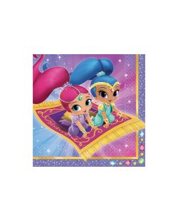 Servilleta Mediana 33X33 Shimmer & Shine ***OFERTA DTO NO ACUMULABLE