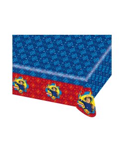 Sam el Bombero-Mantel de plastico 1,2m x 1,8m 