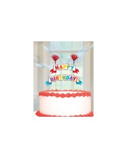 Decoracion Kit Tarta Rainbow 