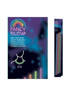 Glow Necklace 10 Asstd 56 cm 