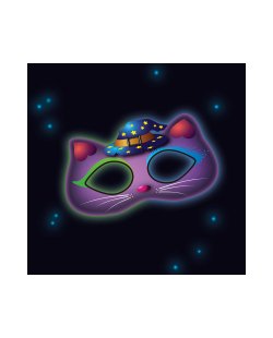 Antifaz luminoso de gato - 19cm ***OFERTA DTO NO ACUMULABLE