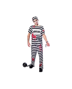 Disfraz Adulto Zombie Convict - Medium Talla