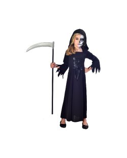 Disfraz Infantil Grim Reaper - Talla 11-12 Años