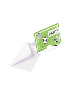 Invitaciones Futbol Party ***OFERTA DTO NO ACUMULABLE