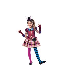 Disfraz Infantil Miss Hatter - Talla 7-8 Años