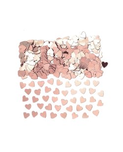 Confeti Hearts Rose Gold 14g  