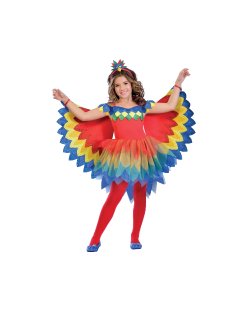 Disfraz Infantil Pretty Parrot Fairy - Talla 5-6 Años