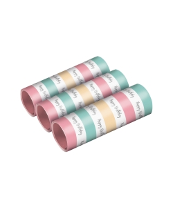 Serpentinas Happy Bday Pastel 1.4X400cm 