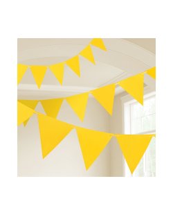Banderin Yellow Plastic  ***OFERTA DTO NO ACUMULABLE