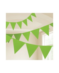 Banderin Kiwi Green Plastic 10m  ***OFERTA DTO NO ACUMULABLE