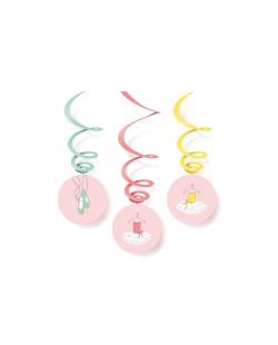 Decor. Colg. Espiral Little Dancer 80cm 