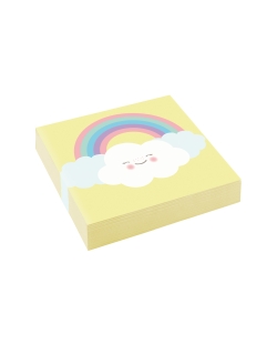 Serv/Med 25X25 Arcoiris Y Nube 