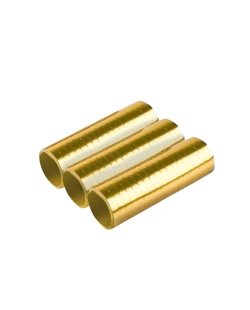 Serpentinas De Papel Oro 0.7X400cm 