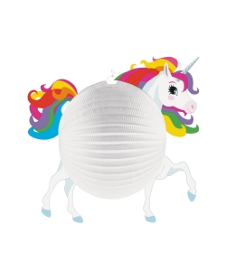Farolillo Forma Unicornio 25cm 