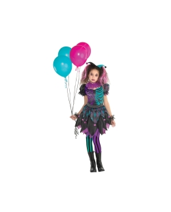 Disfraz Haunted Harlequin 6-8 Años