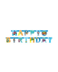 Banderin Letras Top Wing H. Bday 1.8M X 12cm ***OFERTA DTO NO ACUMULABLE