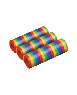 Serpentinas De Papel Colores 0.7X400cm  