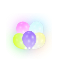 Globos Latex 27cm Surtidos Led 