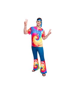 Disfraz Adulto 60 S Free Spirit Man Talla Xl