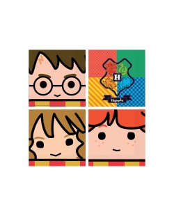 Serv / Med 33 x 33 Harry Potter  ***OFERTA DTO NO ACUMULABLE