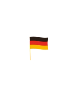 Bandera Alemania Con Palo 50X70cm 
