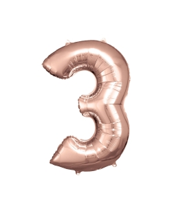 Rm Forma Numero: 3 Rosa Oro 83 / 86cm