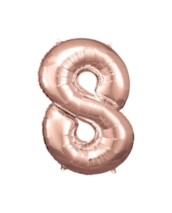 Rm Forma Numero: 8 Rosa Oro 83 / 86cm