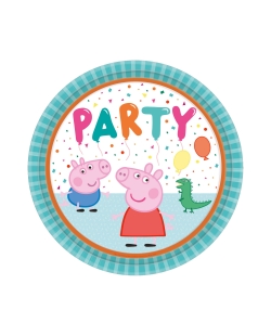 Platos 23cm Peppa Pig Party ***OFERTA DTO NO ACUMULABLE