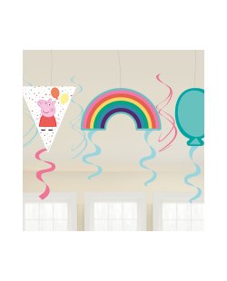Decor. Colg. Peppa Pig Party 