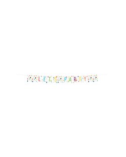 Banderin Confeti Bday 1,85Mx19cm ***OFERTA DTO NO ACUMULABLE