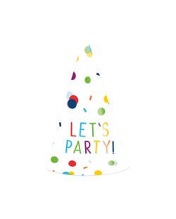 Gorro Cono Confeti Party 