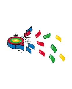 Lanzador Confetti Colores 2X6,5cm  ***OFERTA DTO NO ACUMULABLE