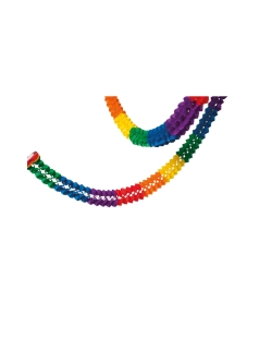 Guirnalda Papel Ignifugo Multicolor 16X1000cm 