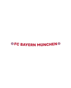 Banderin Letras Fc Bayern Munich Papel 180X11cm 