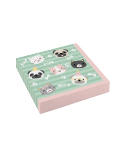 Servilletas Hola Animales 33X33cm  ***OFERTA DTO NO ACUMULABLE