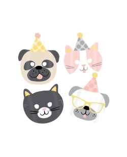 Mascaras Hello Pets 16,7X23,2cm  ***OFERTA DTO NO ACUMULABLE