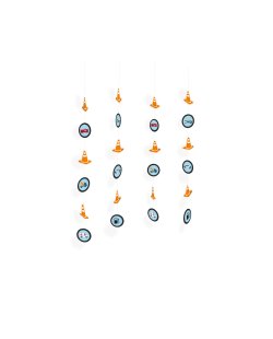 Decor. Colg. Tiras En La Carretera ***OFERTA DTO NO ACUMULABLE