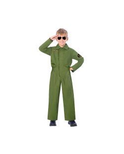 Disfraz Infantil Pilot Jumpsuit 10-12 Años