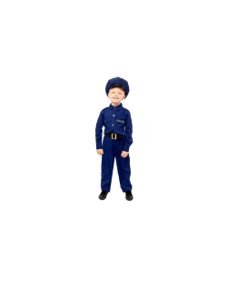 Disfraz Inf: Policia Swat Aleman Talla 6-8 Años