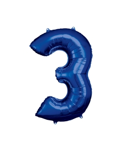 Rm Forma Numero: 3 Azul 83 / 86cm