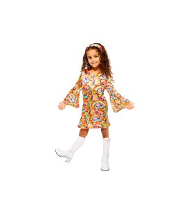 Disfraz Infantil Rainbow Hippy 6-8 Años