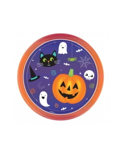 Platos 23 cm Amigos Halloween 