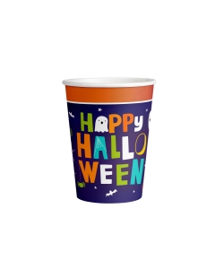 Vasos 250ml Amigos Halloween 