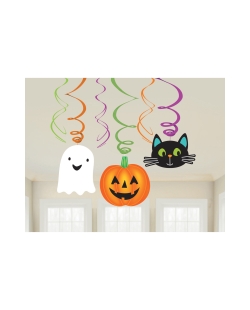Decoracion Colg. Amigos Halloween 