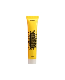 Maquillaje Uv Neon Amarillo  