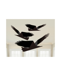 Decoracion Colg Cuervos 