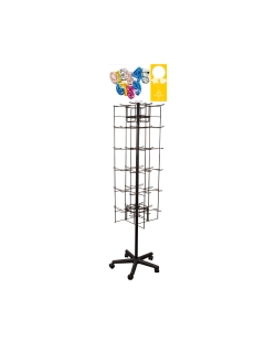 Acc. Expositor 48 Ganchos Para Globos Sobre 51X51X183cm Negro ***OFERTA DTO NO ACUMULABLE
