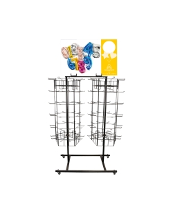 Acc. Expositor 120 Ganchos Para Globos Sobre 122X61X183cm Negro 