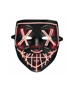 Mascara Con Luz Roja