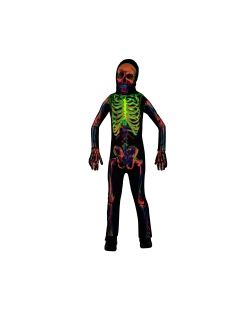 Disfraz Infantil Esqueleto Brillante Talla 4-6 Años ***OFERTA DTO NO ACUMULABLE